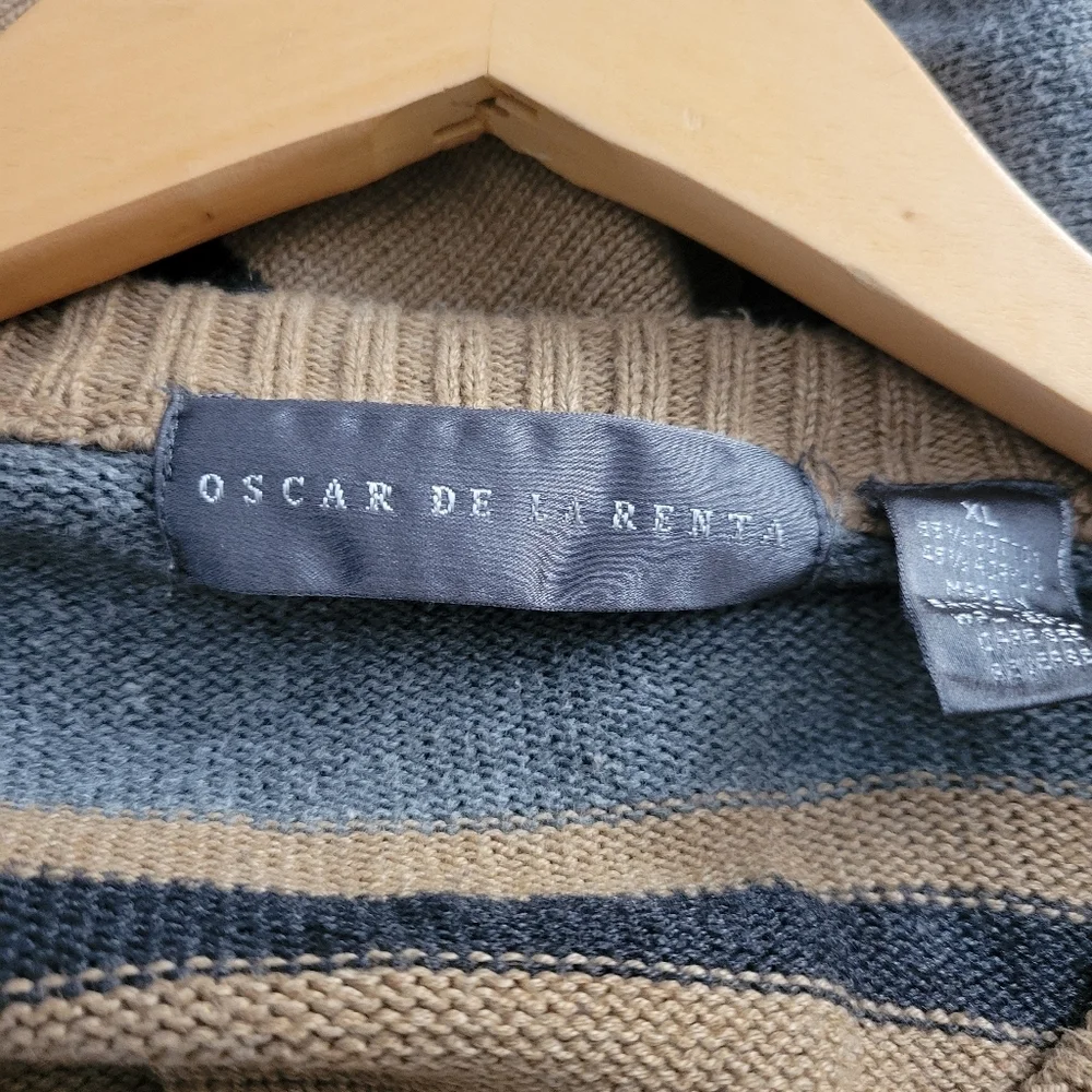 Oscar De La Renta 90s Sweater Size XL
